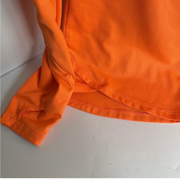 Under Armour fitted mock neck half zip pullover back zip pocket size small - Picture 5 of 6